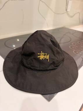 Stüssy x Gore-Tex Boonie Bucket Hat in Black